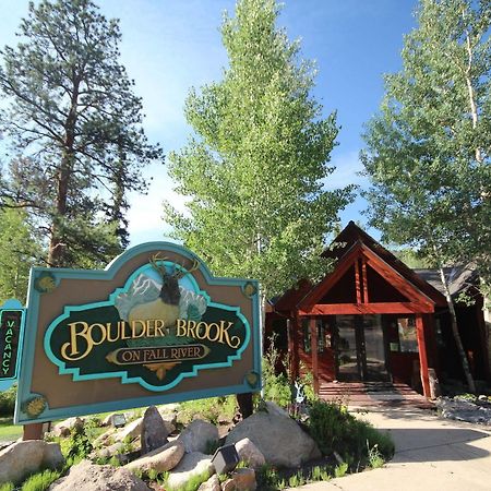 Boulder Brook On Fall River Estes Park Exteriör bild